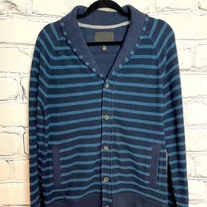 Banana Republic Blue Striped Sweater